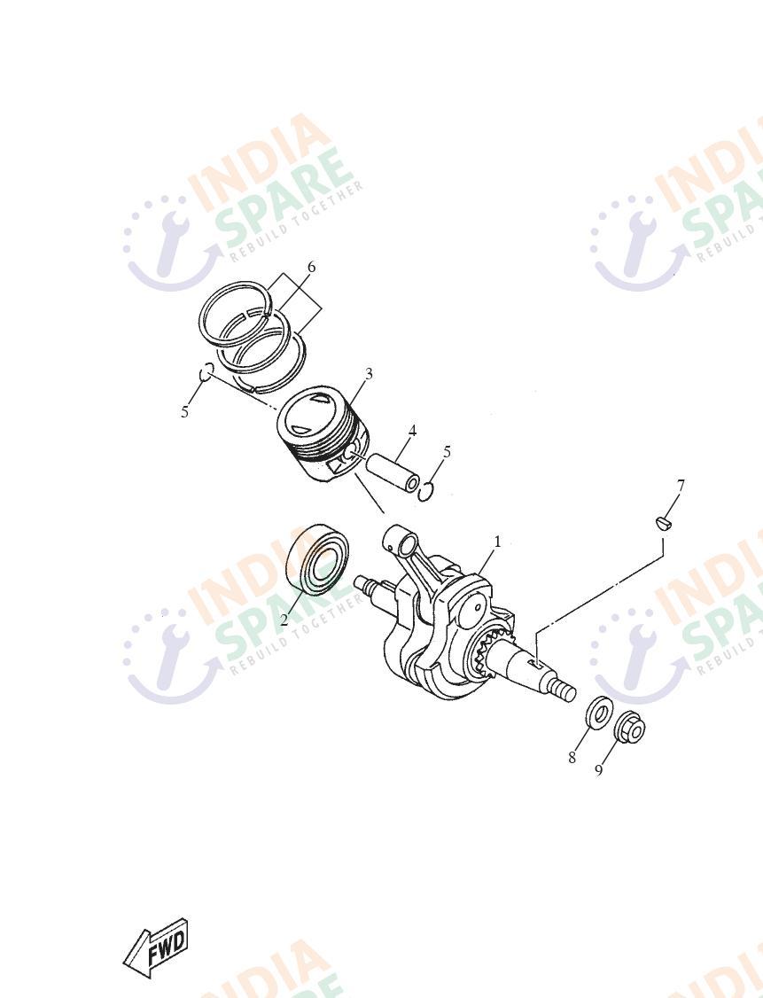 CRANKSHAFT & PISTON